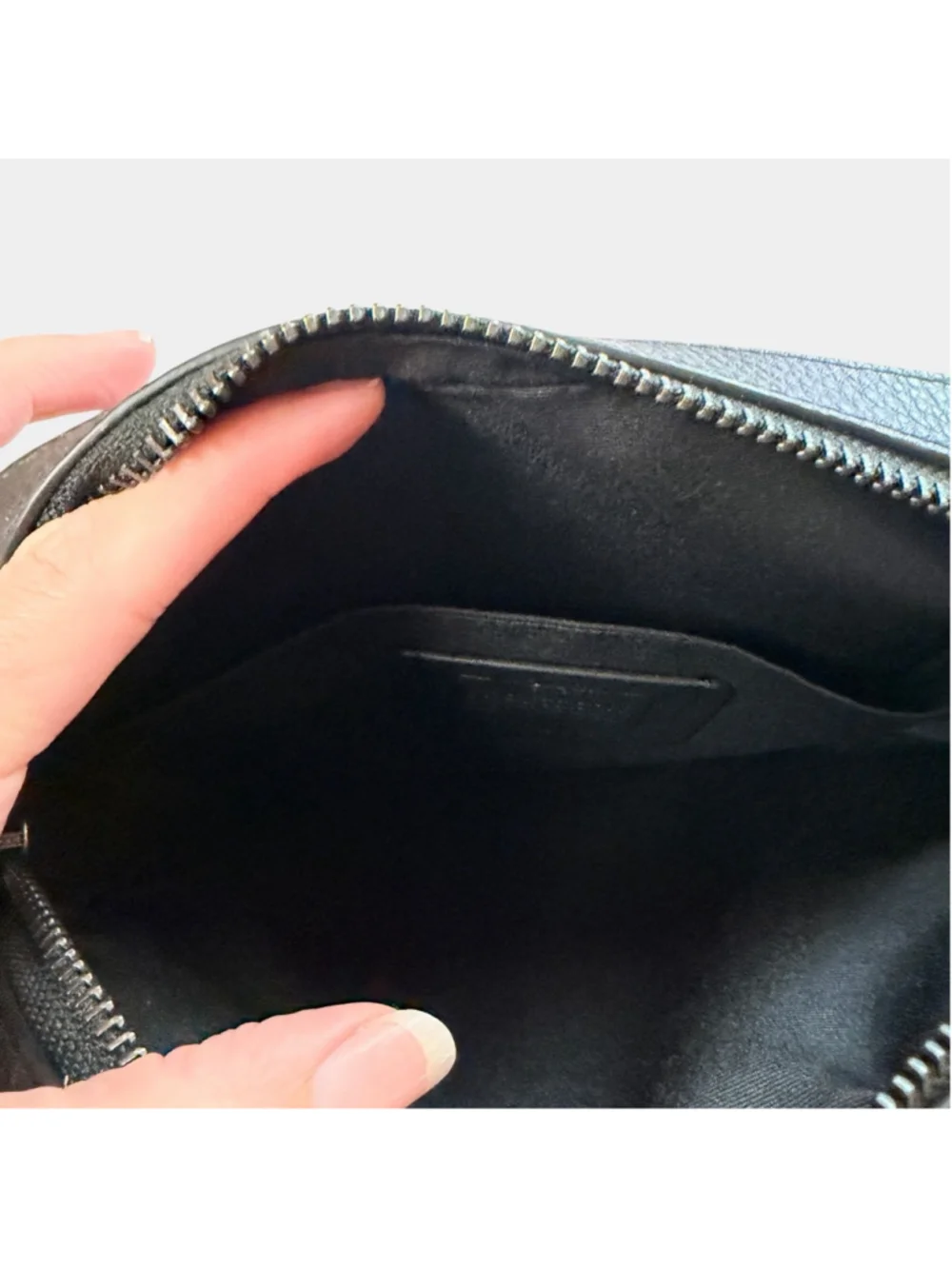 Coach Houston Flight Smooth Leather Crossbody Messenger Bag Black Unisex NWT - Picture 3 of 16